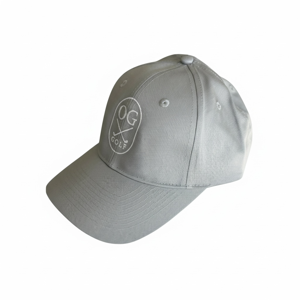 OG Golf Baseball Hat – Grey / White