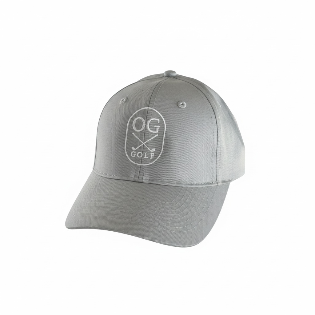 OG Golf Baseball Hat – Grey / White