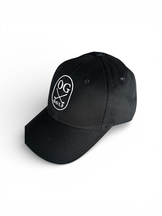 OG Golf Baseball Hat – Black/White